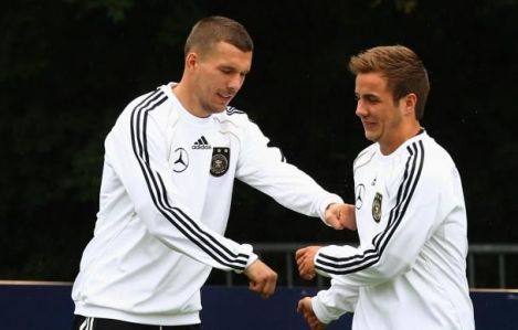 Arsene Wenger targets German Duo Mario Goetze and Lukas Podolski for Arsenal